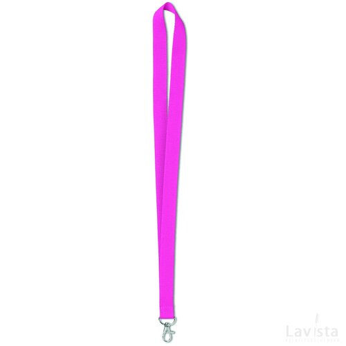 Lanyard 20 mm Simple lany fuchsia
