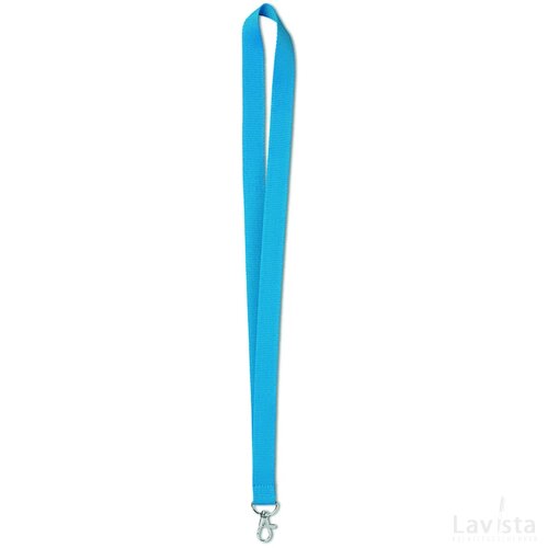 Lanyard 20 mm Simple lany turquoise
