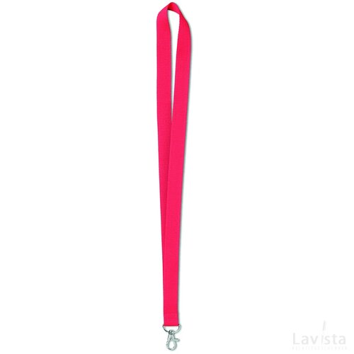 Lanyard 20 mm Simple lany rood
