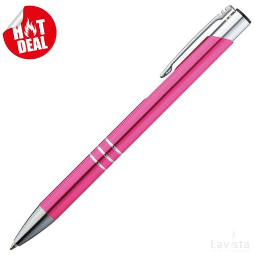 Metalen balpen Borna roze paars