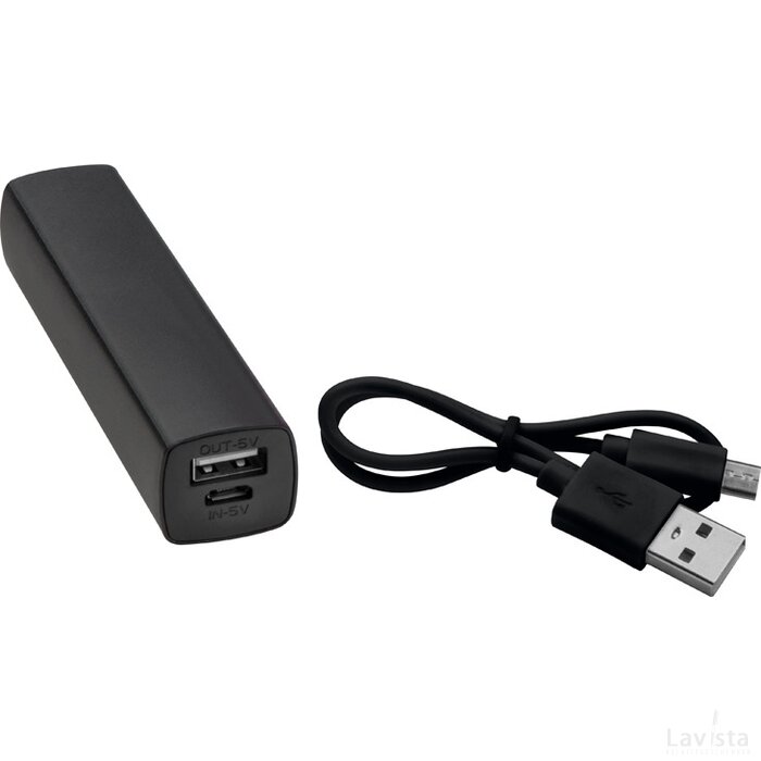 Powerbank 2200 mAh Gransee zwart