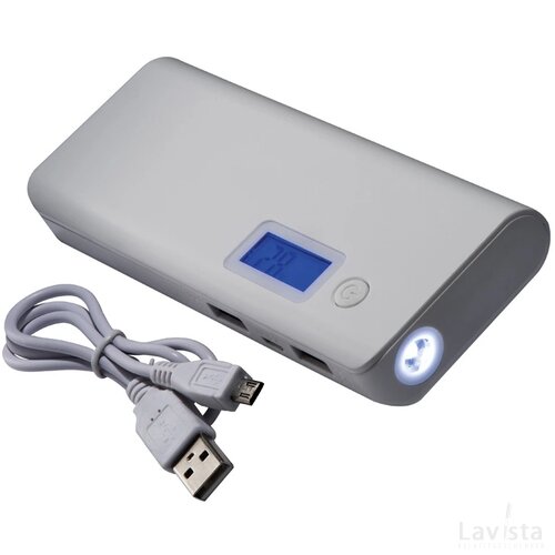 Powerbank 10.000 mAH Havelberg wit