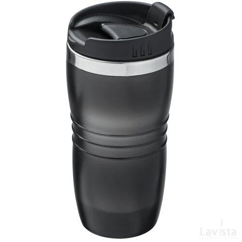 Drinkbeker 450 ml van RVS Ramstein zwart
