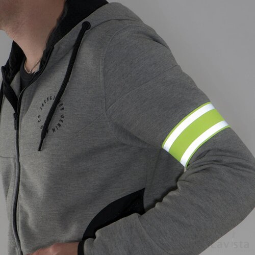 Reflecterende armband Oberhausen geel