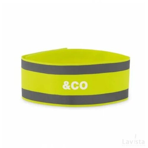 Reflecterende armband Oberhausen geel