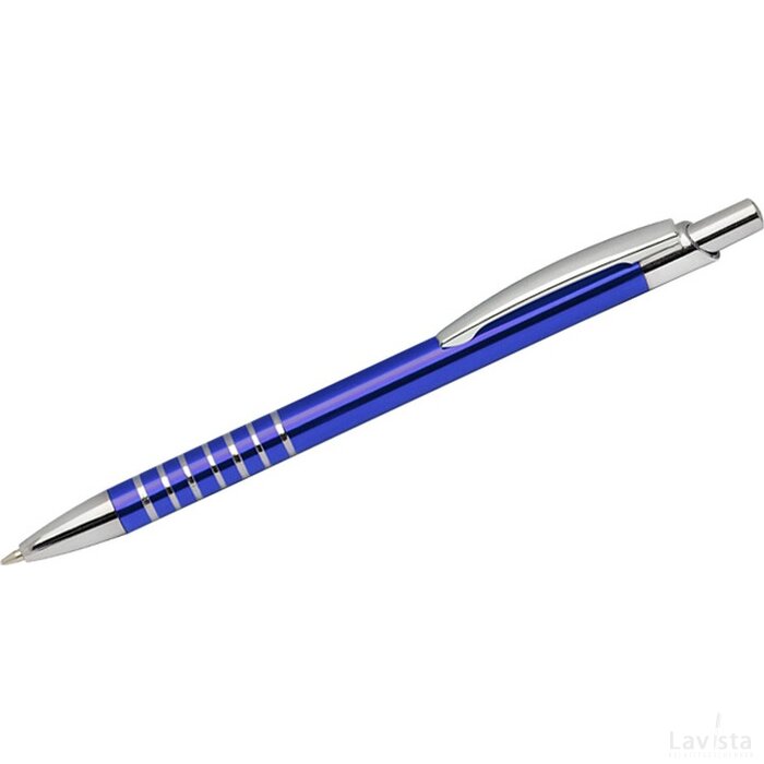 Metalen balpen Lillesand blauw