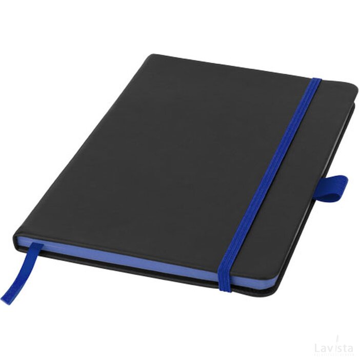 Color edge A5 notitieboek Zwart,koningsblauw Zwart, Koningsblauw Zwart/Koningsblauw