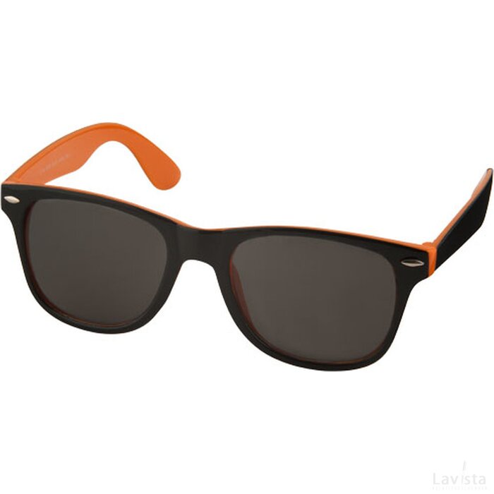 Sun Ray zonnebril – colour pop Oranje,Zwart Oranje, Zwart Oranje/Zwart