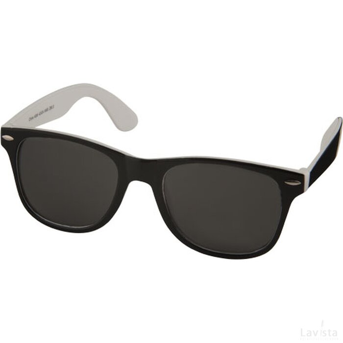 Sun Ray zonnebril – colour pop Wit,Zwart Wit, Zwart Wit/Zwart