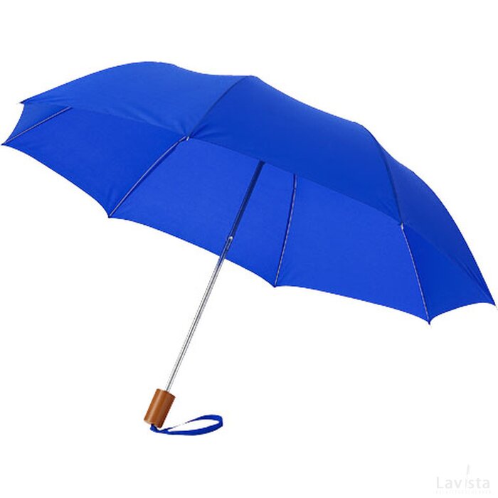 Oho 20'' sectie paraplu koningsblauw Koningsblauw