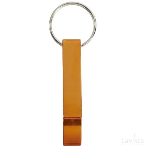 Sleutelhanger met fles- en blikopener Oranje