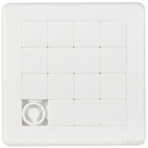 Schuifpuzzel vierkant Wit