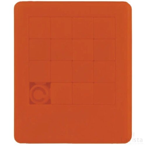 Schuifpuzzel 75 x 90 mm. Rood