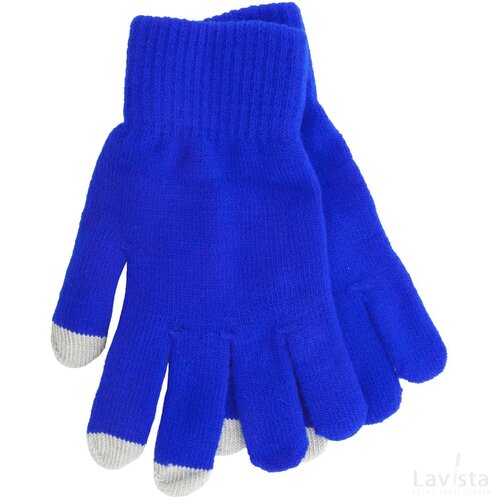 Actium Handschoen Touchscreen (Kobalt) Blauw