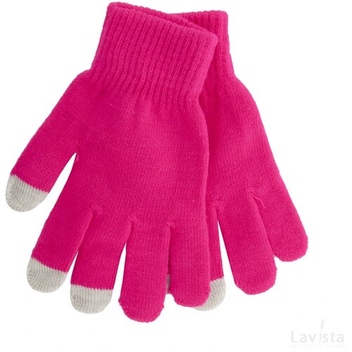 Actium Handschoen Touchscreen Roze