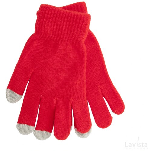 Actium Handschoen Touchscreen Rood