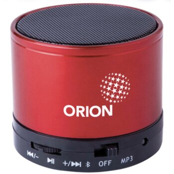 Bluetooth speaker met metalen behuizing Rood