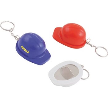 Sleutelhanger flesopener Helm Blauw