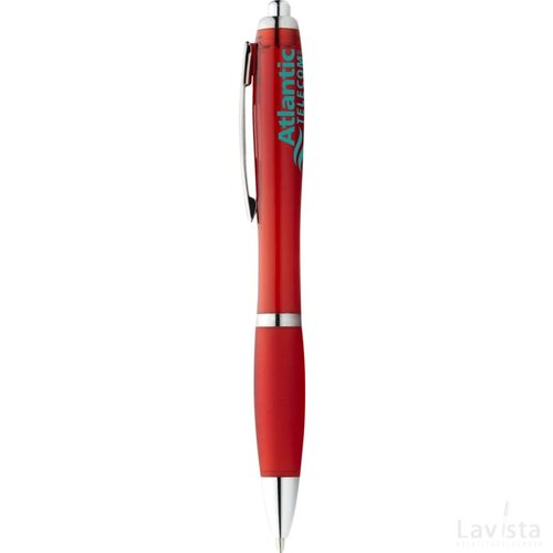 Pen Met Rubberen Grip | Full Colour