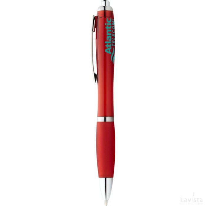 Pen Met Rubberen Grip | Full Colour