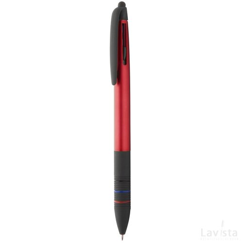 Trime Plastic Touch Screen Balpen Rood