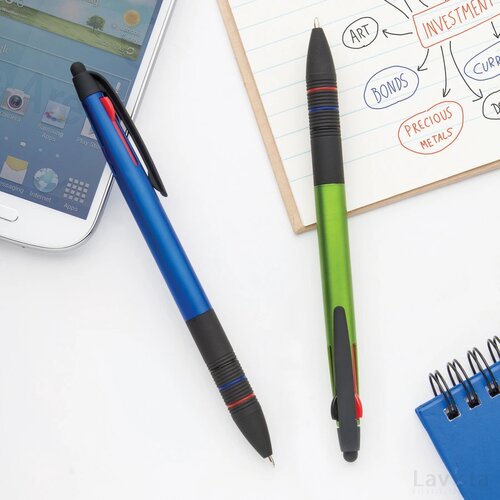 Trime Plastic Touch Screen Balpen (Kobalt) Blauw