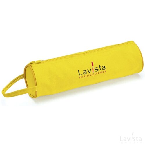 Etui met handvat Geel