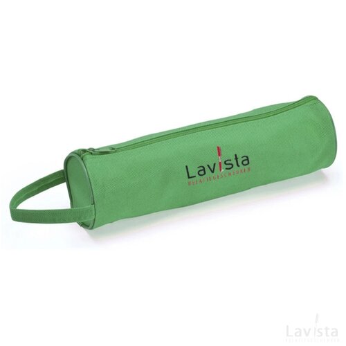 Etui met handvat Groen