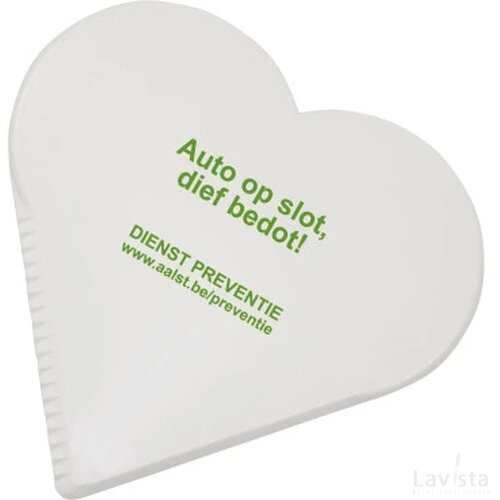 IJskrabber Hart Wit