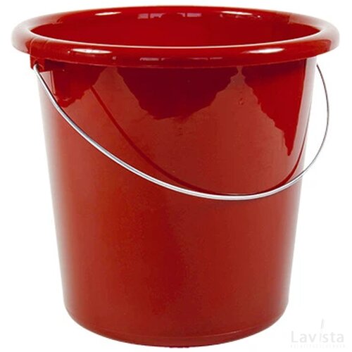 Emmer 10 liter Rood