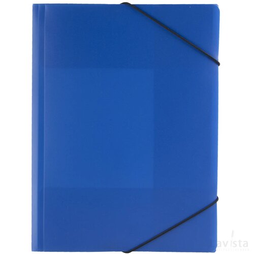 Documentenmap met touwsluiting Blauw