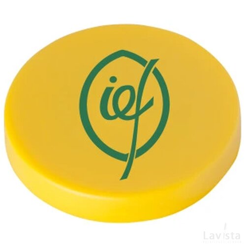 Magneet ø 40 mm. Geel