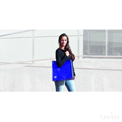 Recycle Boodschappentas (Kobalt) Blauw