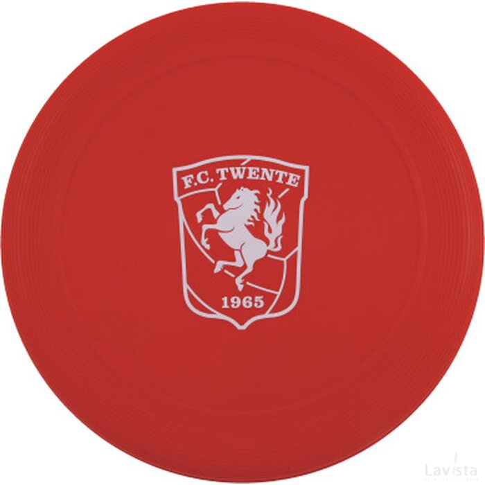 Frisbee 21 cm. met ringen Rood