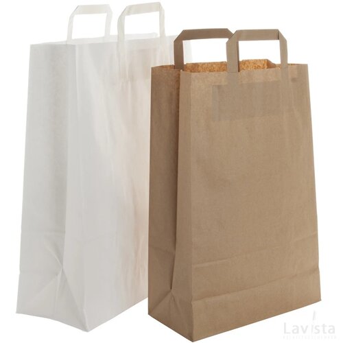 Market Papieren Tas Bruin