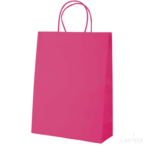 Store Papieren Tas (Licht) Roze
