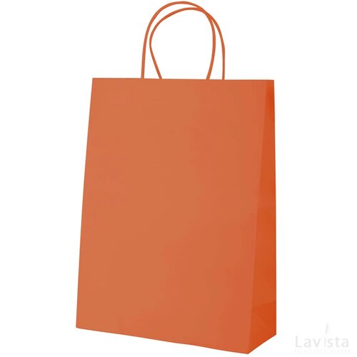 Store Papieren Tas Oranje