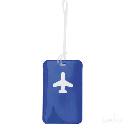Raner Bagage Label (Kobalt) Blauw