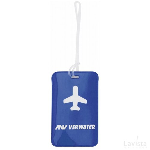 Raner Bagage Label (Kobalt) Blauw
