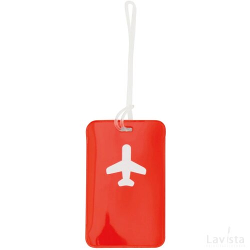 Raner Bagage Label Rood