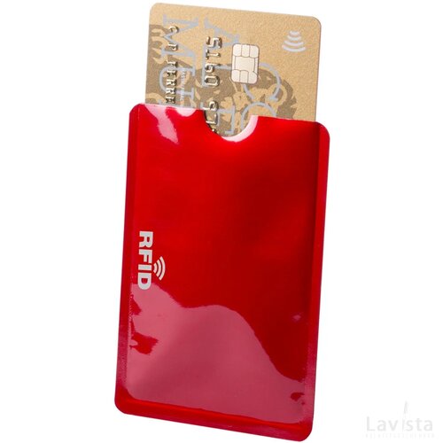 Becam Creditcard Houder Rood