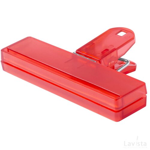 Flint Afsluitclip Rood