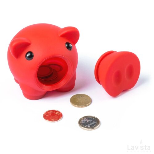 Donax Spaarpot Rood