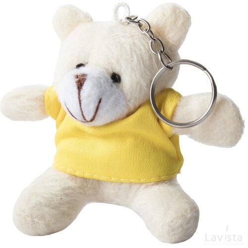 Teddy Sleutelhanger Geel