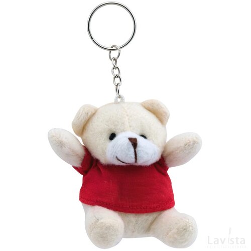 Teddy Sleutelhanger Rood