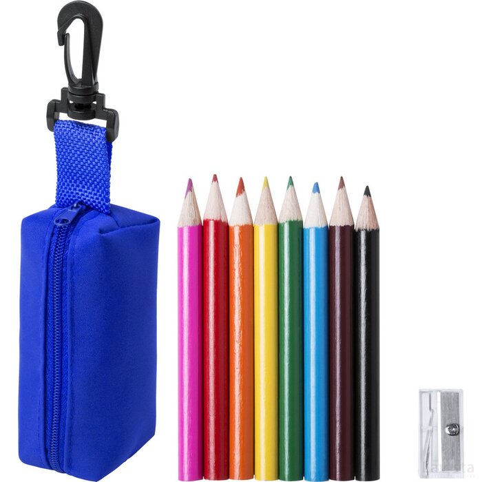 Migal Kleurpotloden Set (Kobalt) Blauw