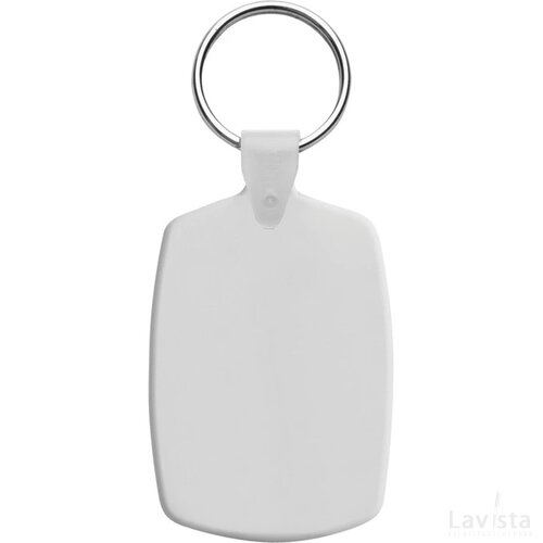 Slice Sleutelhanger Wit