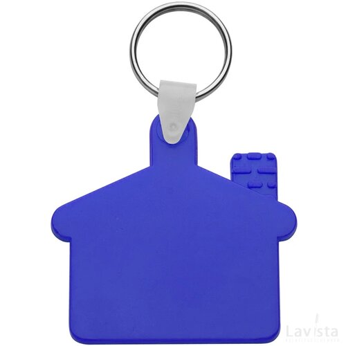 Cottage Sleutelhanger (Kobalt) Blauw