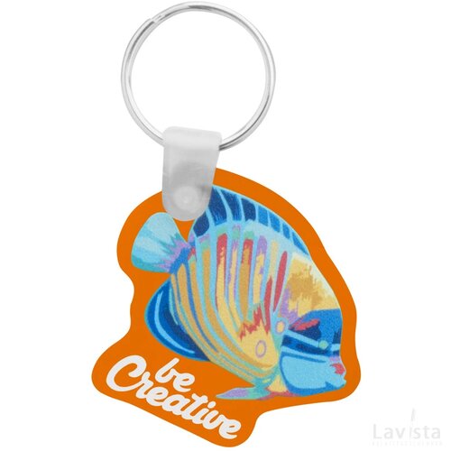 Creafob Custum Made Sleutelhanger Oranje