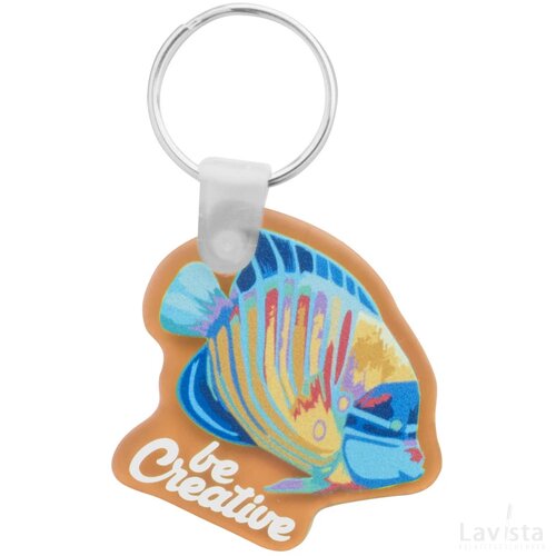 Creafob Custum Made Sleutelhanger Oranje